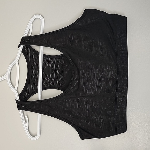 ZYIA active black heathered bomber bra XXL plus size - Picture 2 of 5